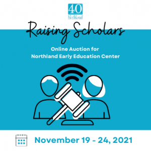 Raising Scholar Online Auction Flyer